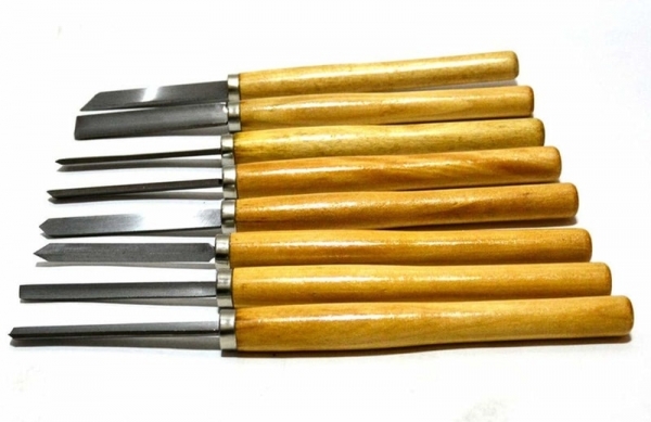 Set de dalti pentru lemn Mannesmann M691-8, 12-25 mm, 8 piese [2]