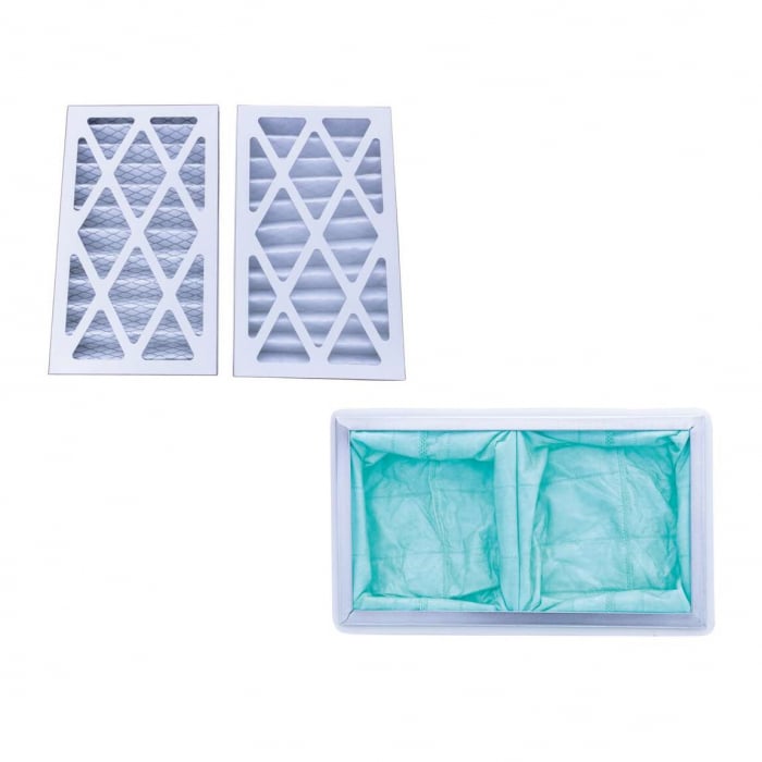 Set filtre interior-exterior pentru purificator de aer pentru atelier HDA-14 Scheppach 7903000703, 2 piese