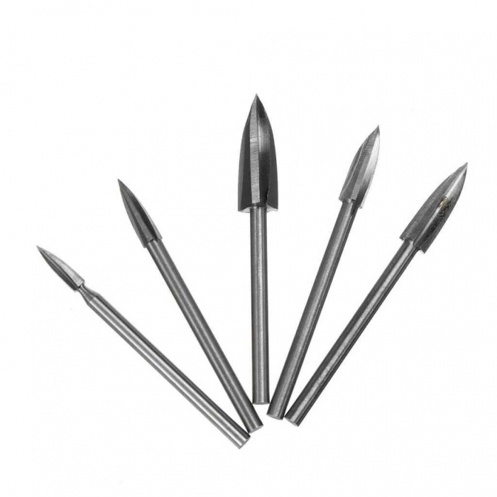 Set freze pentru lemn de gravat si sculptat ROX Wood 153ROX0063, 5 piese [2]