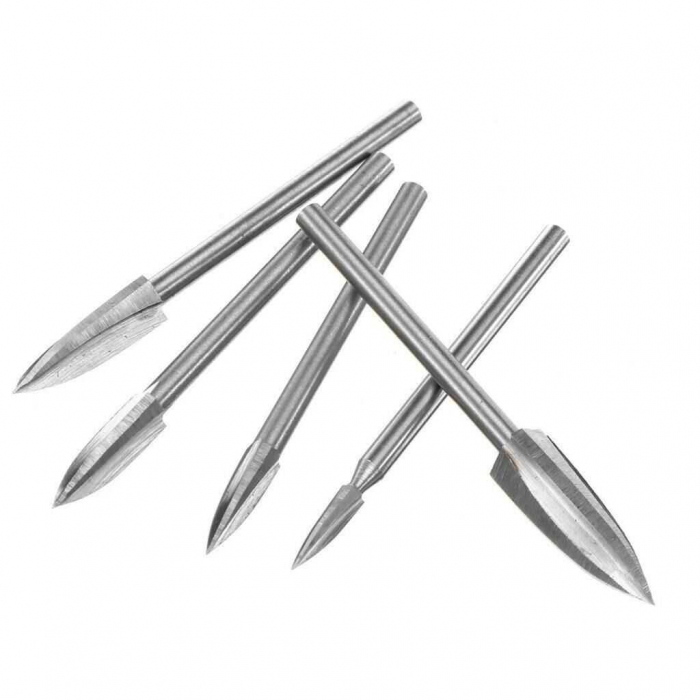 Set freze pentru lemn de gravat si sculptat ROX Wood 153ROX0064, 5 piese [3]