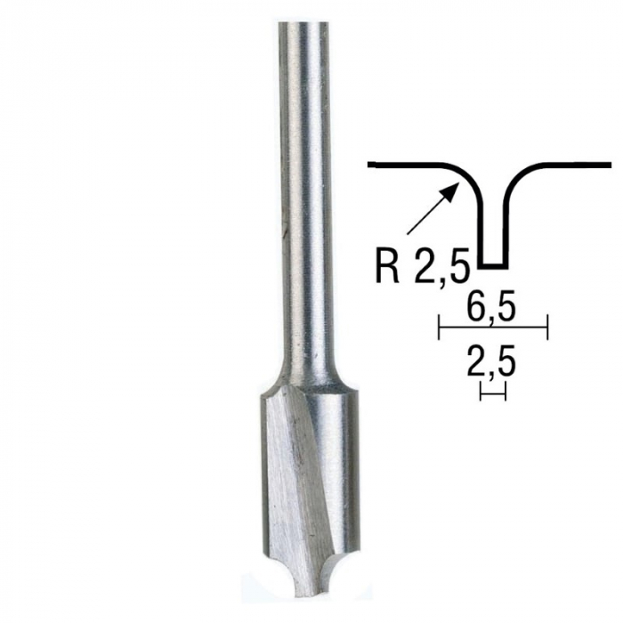 Set freze pentru lemn Micromot Proxxon PRXN29020, Ø3.2 mm, 10 piese [10]