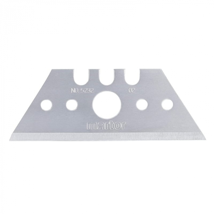 Set lame de rezerva tip trapez pentru cuttere profesionale Martor 5232, 10 bucati [3]