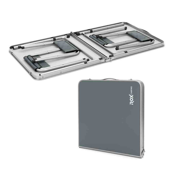 Set masa pliabila cu patru scaune ROX Wood 153CAMP0313, 5 piese [4]