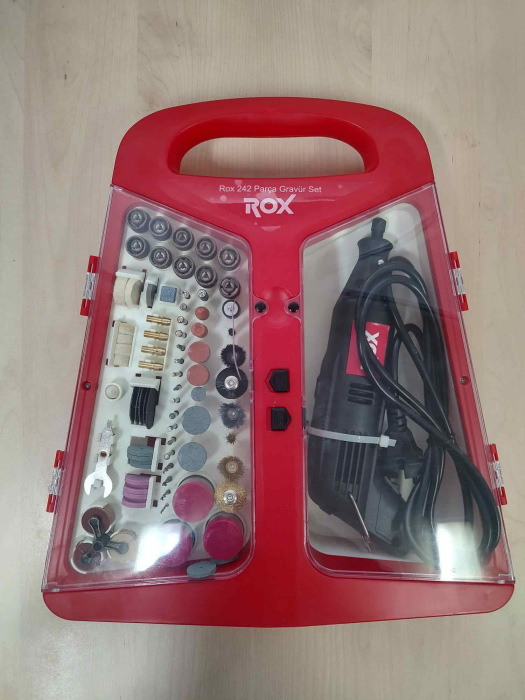 Set masina pentru gaurit si frezat plus accesorii ROX Wood 153ROX0074 [10]