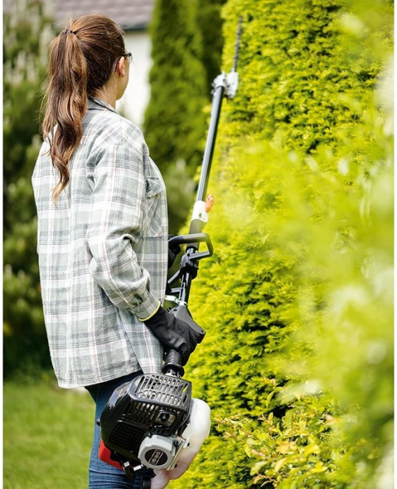 Set motocoasa pe benzina 5 in 1 MTC42-5P Scheppach 5904809904, 1.5 Cp [6]