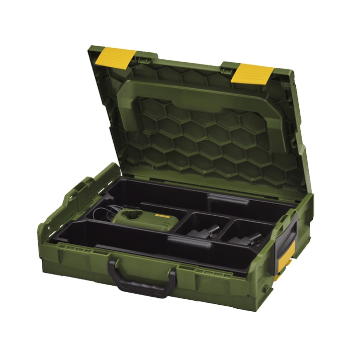 Set pentru gaurire, frezare, taiere si slefuire Proxxon 10005, 10.8 V, 2.5 Ah, 15 piese [14]