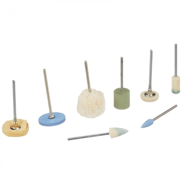 Set pentru slefuire fina si lustruirea Micromot Proxxon 28285, 10 piese [4]