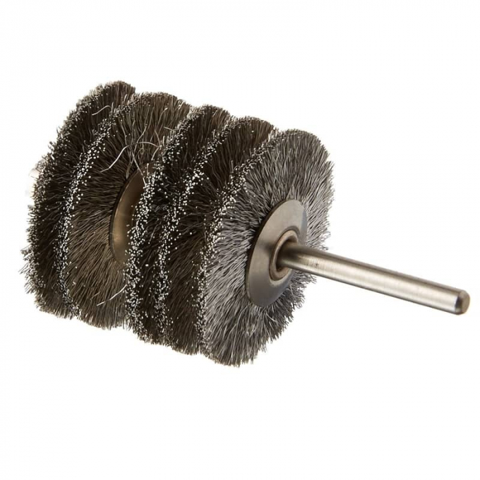 Set perii din inox, slefuire metal Proxxon 28956, Ø22 mm, 6 piese [2]