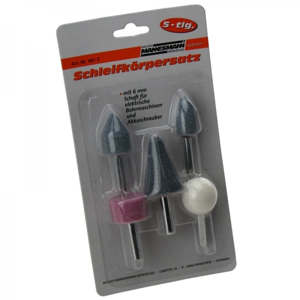 Set pietre pentru pilire Mannesmann 441-5, 5 piese [3]