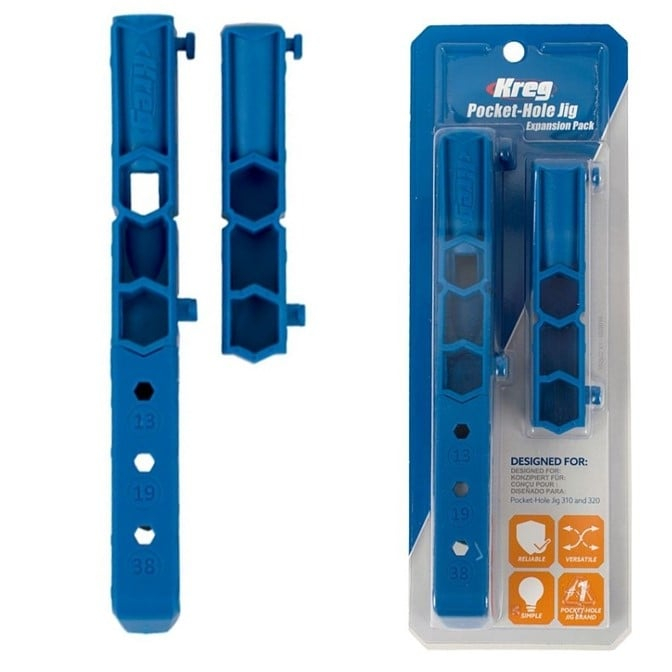 Set prelungitoare pentru sabloane Jig 310 si Jig 320 Kreg KPHA110-INT, 2 piese [2]