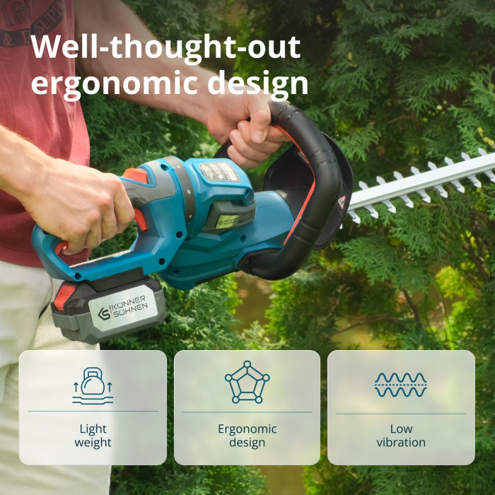 Set promoțional pentru tăierea gardurilor vii KS LBV-HT-SET [5]