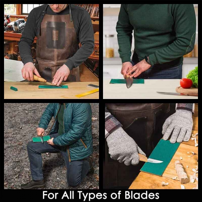 Set strop din piele si compusi pentru ascutit cutite BeaverCraft LS2P11, 3 piese [5]