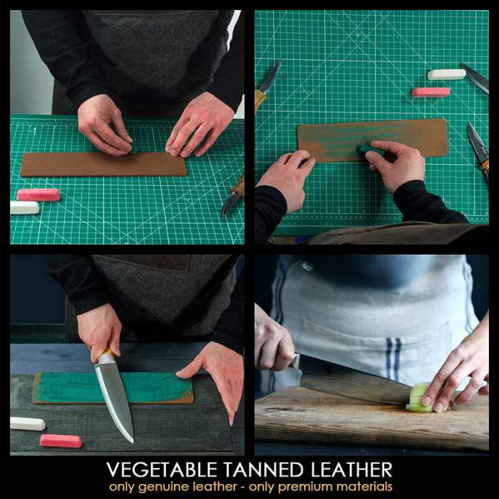 Set strop din piele si compusi pentru ascutit cutite BeaverCraft LS7P03, 4 piese [5]
