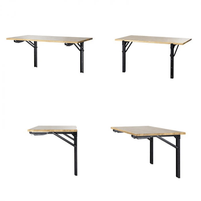 Set suporti de raft pliabili Dema 17941, 150 Kg, 2 bucati [4]