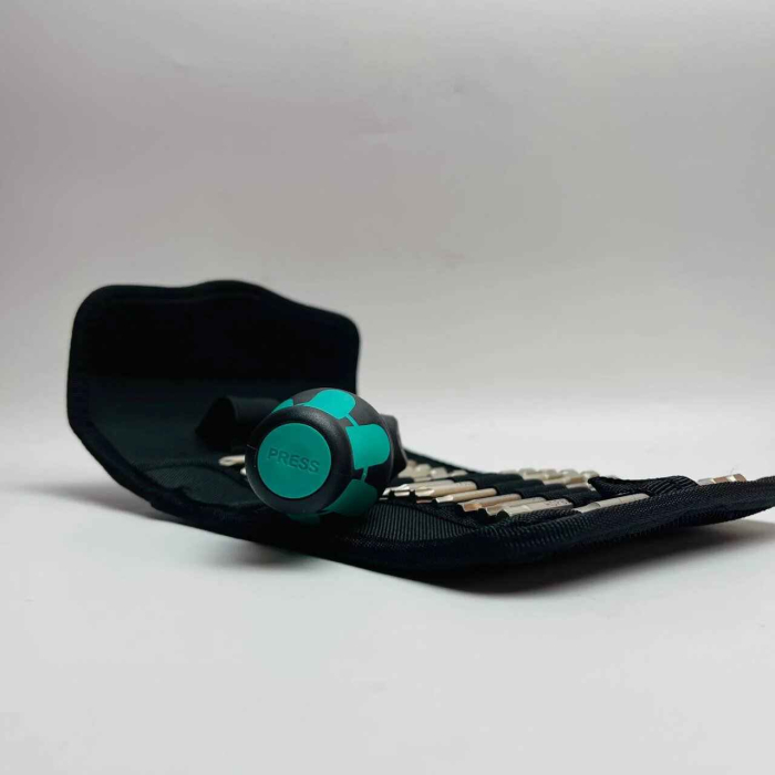 Set surubelnita si biti Kraftform Kompakt Turbo 1 Wera 05057482001, 19 piese [5]