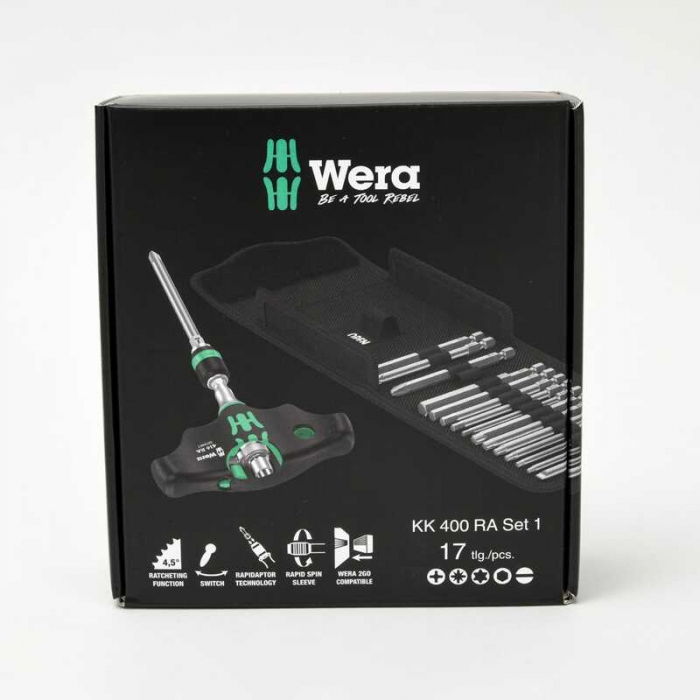Set surubelnita si biti Wera 05023471001, 17 piese [4]