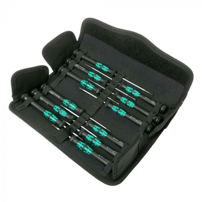 Set surubelnite de precizie Kraftform Micro 12 Universal 1 Wera 05073675001, 12 piese