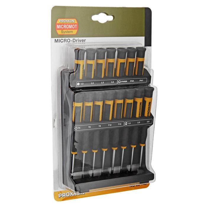 Set surubelnite de precizie Micro-Driver Proxxon 28148, 15 piese [4]