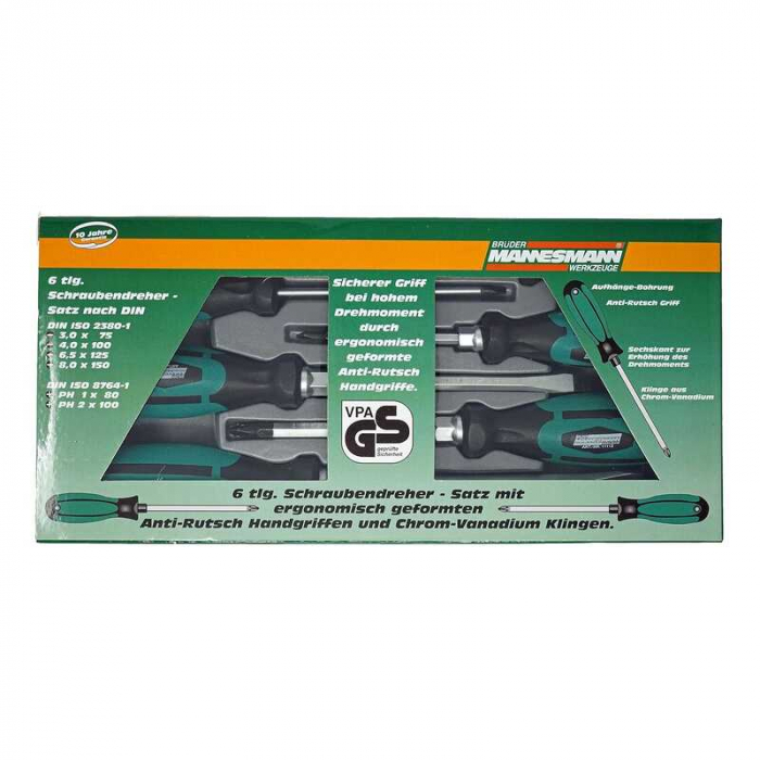 Set surubelnite Mannesmann 1113-6, 6 piese [2]