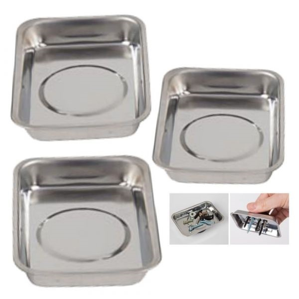 Set tavite magnetice pentru suruburi, piulite Toolland HPUT3RT, 90x60 mm, 3 bucati [2]