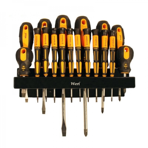 Set surubelnite Wert 2257, 17 piese