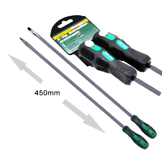 Set surubelnite lungi Mannesmann 11250, 450 mm, 2 piese [2]