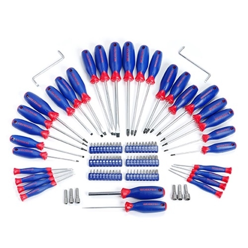 Set surubelnite, tubulare si biti Workpro W000806, 100 piese [2]