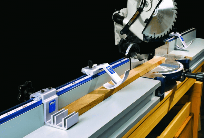 Sina de extensie pentru opritoare de fierastraie circulare Top Track XL KMS7714, 1219 mm [3]