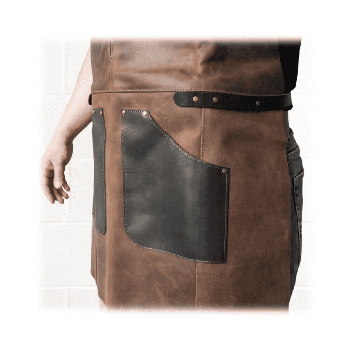 Sort de protectie din piele si textil pentru tamplarie BeaverCraft AP3X [4]