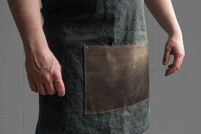 Sort de protectie din piele si textil pentru tamplarie BeaverCraft AP4 [4]