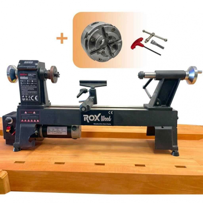 Strung pentru prelucrarea lemnului ROX Wood 153ROX0179, 750 W, 450 mm [2]