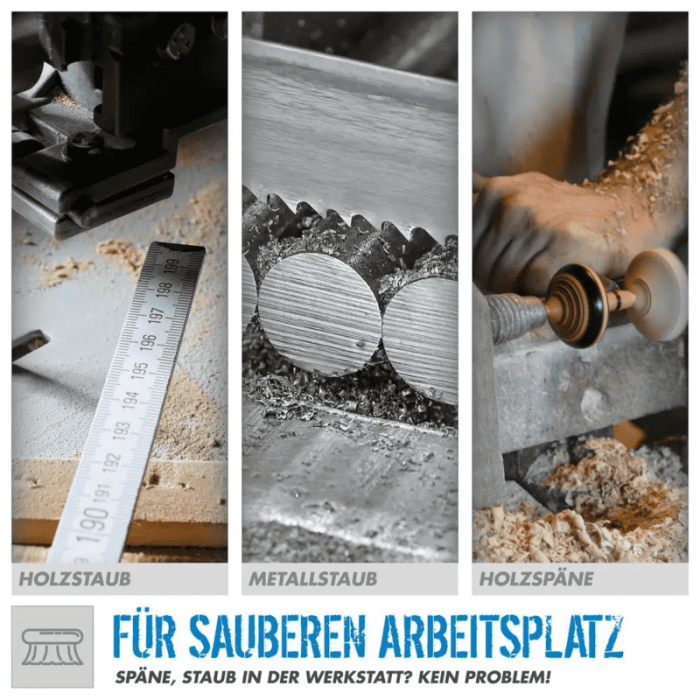 Suflanta frunze electrica fara acumulator BUS 18-0 Guede 58413, 18 V, 18000 rpm [9]