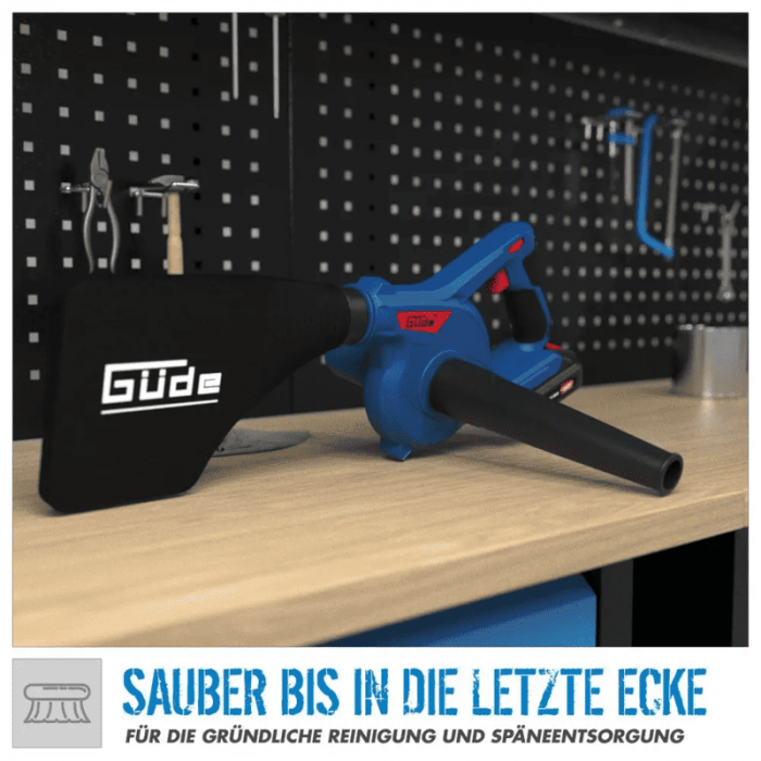 Suflanta frunze electrica fara acumulator BUS 18-0 Guede 58413, 18 V, 18000 rpm [7]