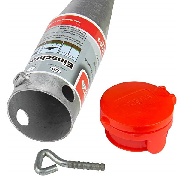 Suport ancora stil burghiu pentru umbrele, stalpi, EBH 600 Dema 41254, Ø25-55 mm [4]