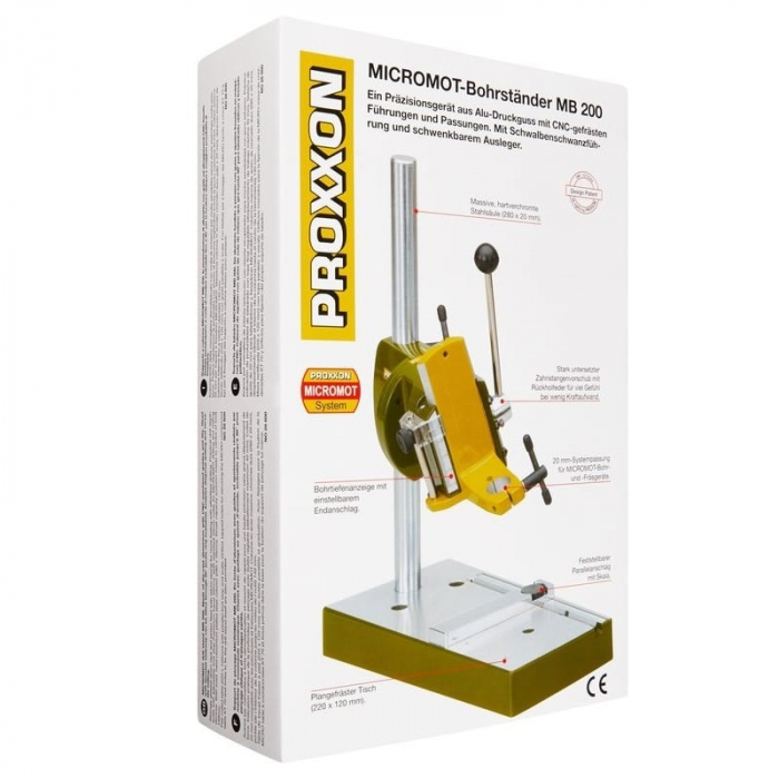 Suport masina de gaurit si frezat Micromot MB 200 Proxxon 28600, Ø20 mm [17]