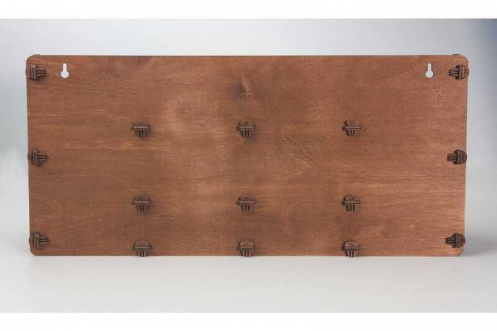 Suport pentru 20 cutite de cioplit in lemn BeaverCraft TH20 Dark [6]