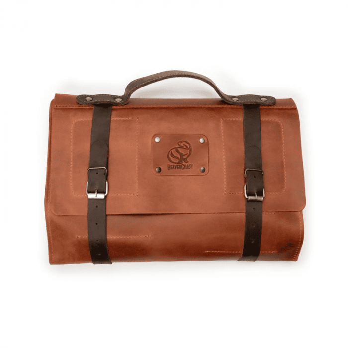 Suport pentru scule din piele BeaverCraft LC_TH_17, 19 buzunare [5]