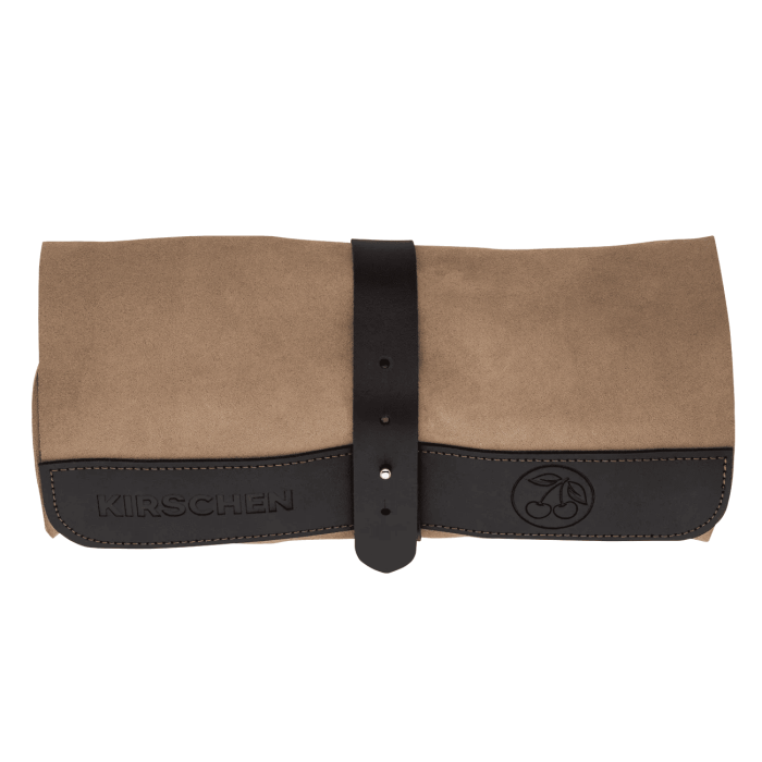 Suport pentru scule din piele intoarsa Kirschen 3574000, 12 buzunare [4]