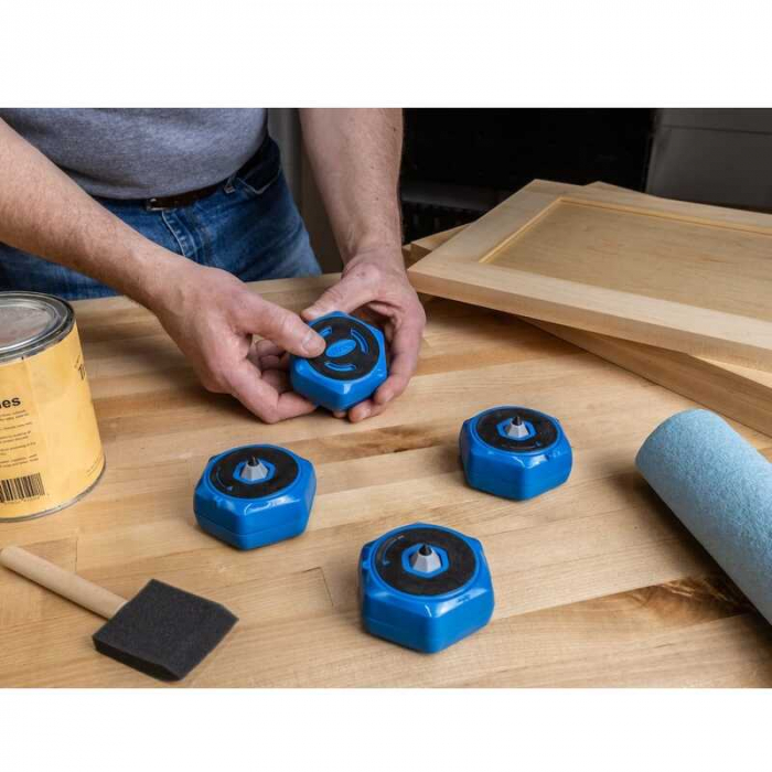 Suporti multifunctionali pentru inaltare piese de lucru Kreg KFS-PUCKS, 38-50 mm, 4 bucati [5]