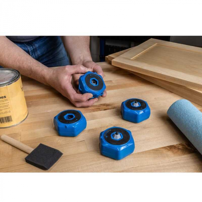 Suporti multifunctionali pentru inaltare piese de lucru Kreg KFS-PUCKS, 38-50 mm, 4 bucati [4]