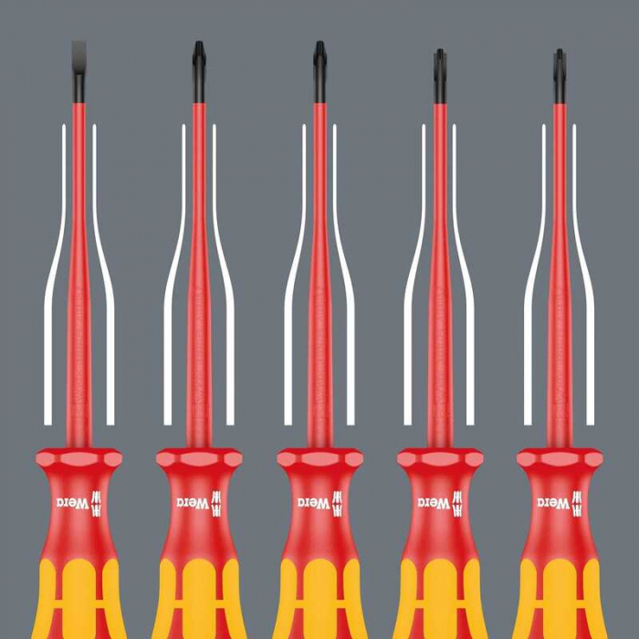 Surubelnite pentru electrician 60 iSS/7 Wera 05135961001, 7 piese [8]