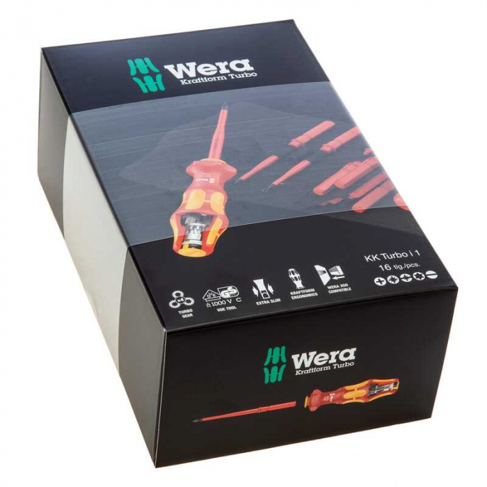 Surubelnite pentru electrician plus KK Turbo i 1 Wera 05057484001, 16 piese [11]