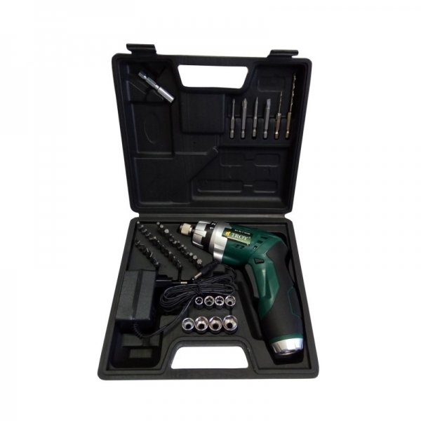 Surubelnita electrica cu acumulator plus accesorii Troy 13136, 3.6 V, 1.5 Ah [2]