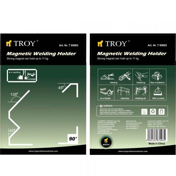 Suport magnetic pentru sudura Troy 95003, 11 Kg [3]