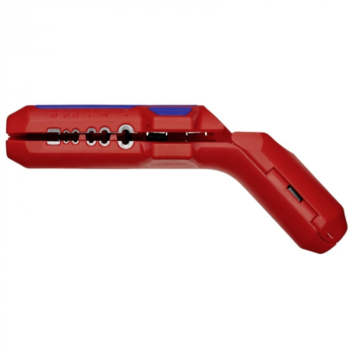 Taietor de teava ondulata si dezizolator ErgoStrip Knipex 16 95 01 SB, Ø13-32 mm [2]