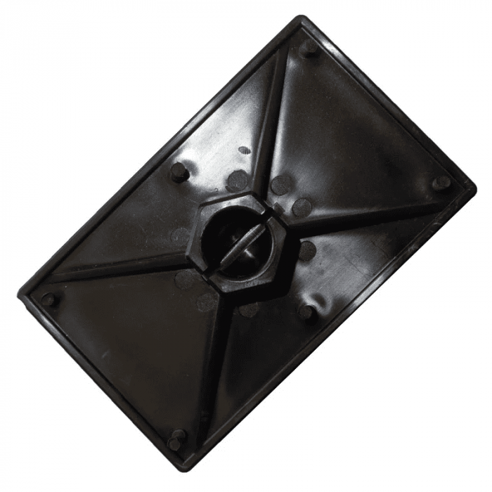 Talpa de rezerva pentru suport telescopic Wert 9009-R, 130x80 mm [2]