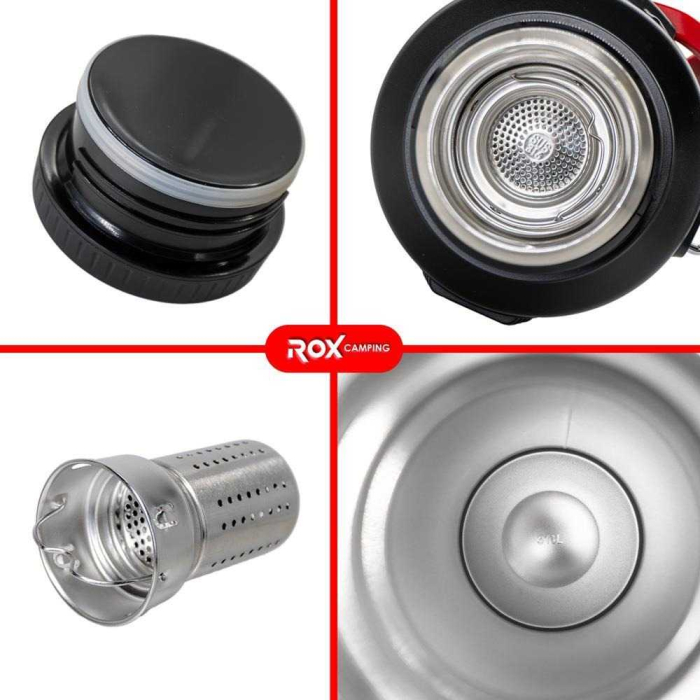 Termos pentru camping Rox Wood 153CAMP1500, 1.5 L [5]