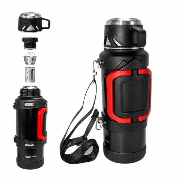 Termos pentru camping Rox Wood 153CAMP2000, 2 L [4]