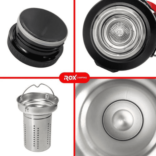Termos pentru camping Rox Wood 153CAMP4500, 4.5 L [4]