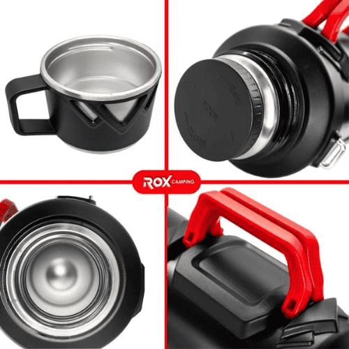 Termos pentru camping Rox Wood 153CAMP4500, 4.5 L [5]